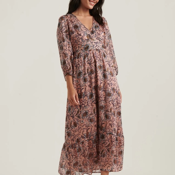 Lucky Brand Gabriella Maxi Dress - Picture 1 of 12